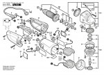 Bosch 0 601 755 042 GWS 25-180 Combi-Angle Grinder 230 V / GB Spare Parts GWS25-180